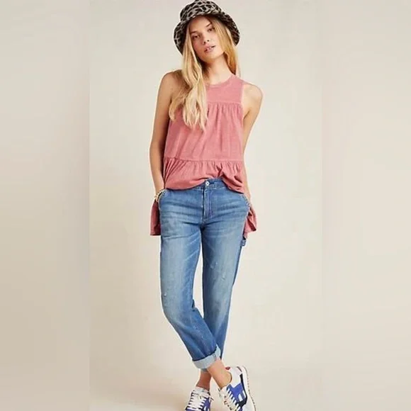 Anthropologie Pilcro Relaxed carpenter jeans size 26 - Picture 2 of 8